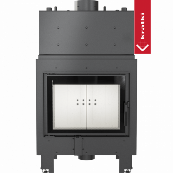 Топка  c теплообменником Kratki PRO MBM/PW/10/W