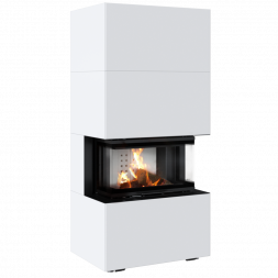 Каминокомплект  Home Easy Box белый с топкой NBC (Home Easy Box белый с топкой NBC черная футеровка)
