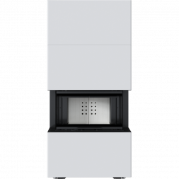 Каминокомплект  Home Easy Box белый с топкой NBC (Home Easy Box белый с топкой NBC черная футеровка)