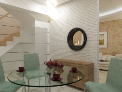 Встроенный сквозной биокамин Lux Fire "Иллюзион 800" S