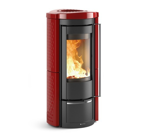 Печь La NORDICA Liù 5.0 Bordeaux (Бордовый)