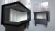 Топка DEFRO HOME RIVA SM BL G SHORT, 16кВт, 756/478/500мм, угловое стекло слева, с водяным контуром, гильотина