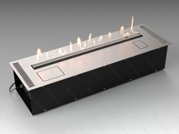 Автоматический биокамин Lux Fire Smart Flame 900 RC INOX