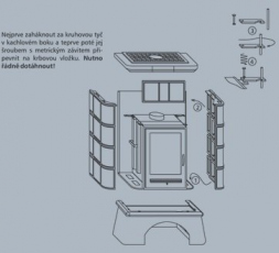 Britania K (белый цоколь) 6,9 кВт